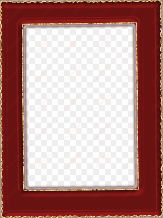transparent red and gold png frame - red photo farm hai quality