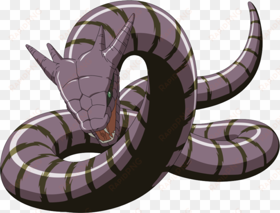 transparent snake orochimaru - manda naruto