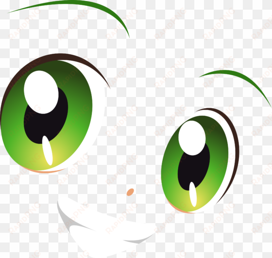 transparent stock green eyes smile yotsuba by carionto - smile eye logo