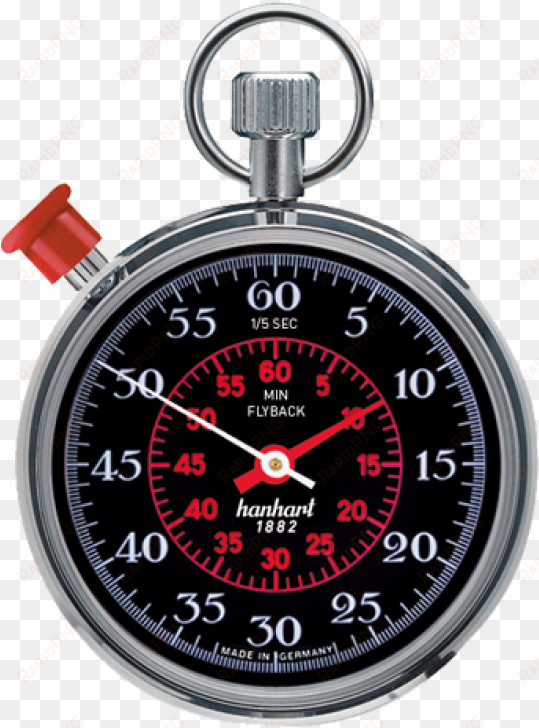 transparent stopwatch pilot - chronomètre mécanique tableau de bord