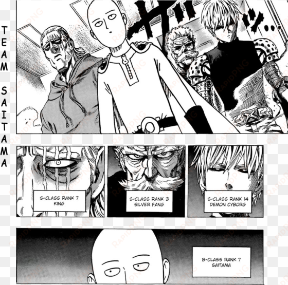 “transparent ” team saitama - saitama and king