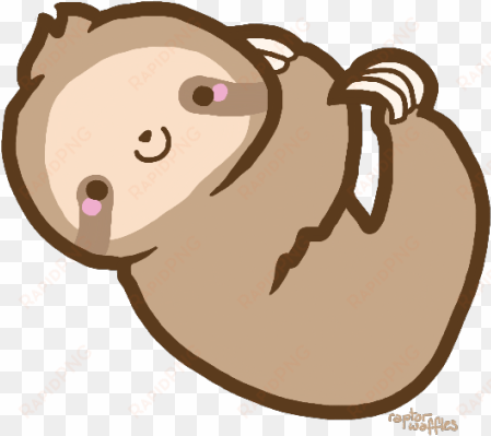 transparent tumblr sloth - sloth clipart cute