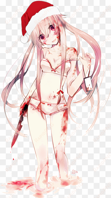 “ transparent yuno gasai santa hat source - yuno anime girl transparent