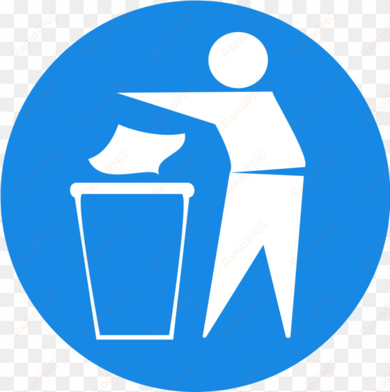 trashcan, garbage, bin, recycle bin, rubbish - ne pas jeter sur la voie publique