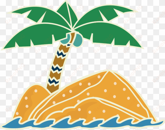 travel clip art beach - drawing