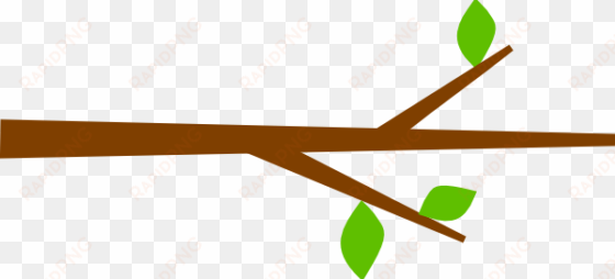 tree branch with leaves clip art at clker - branch with leaves clipart