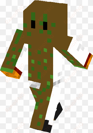 tree camo skin - minecraft