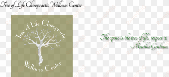 Tree Of Life Chiropractic Wellness Center transparent png image