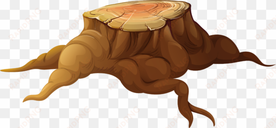 tree stump cartoon png