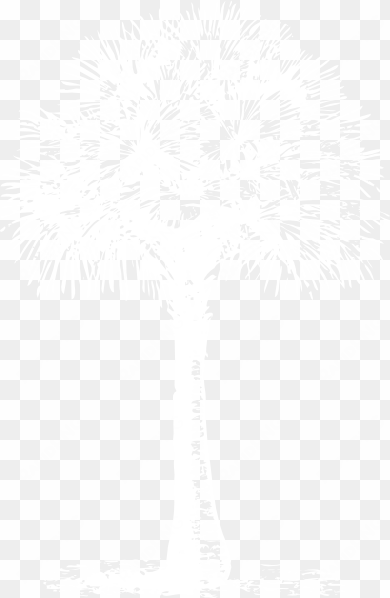 tree white silhouette png