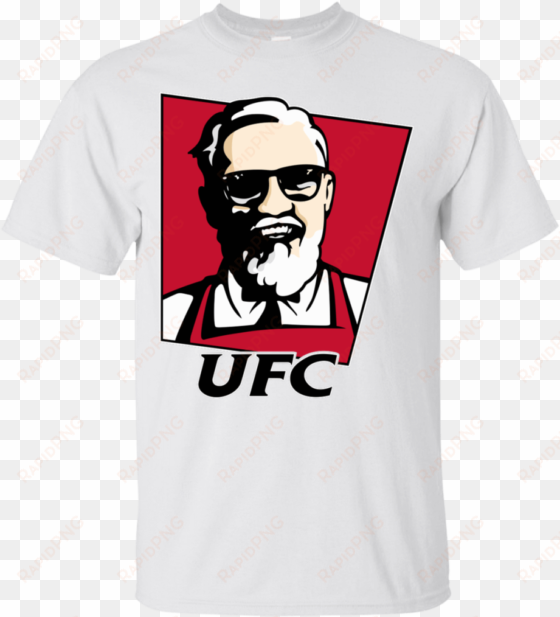 trending conor mcgregor ufc kfc parody shirt g200 gildan - conor mcgregor kfc logo