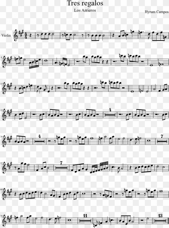 tres regalos sheet music composed by hyrum campos 1 - its over isnt it sheet music