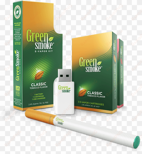 trial offer - green smoke starter kit