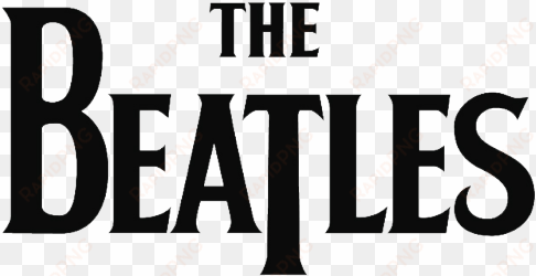 “ •tried to make some transparent band logos - beatles logo