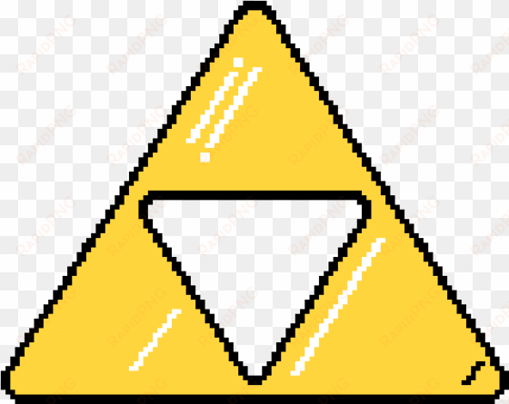 triforce drawing yellow pixilart cartoon zwatcher clip - legend of zelda triforce gif