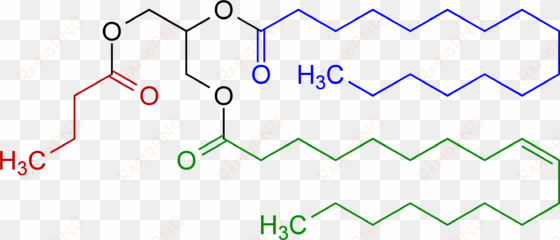 triglyceride v - marijuana organic molecule