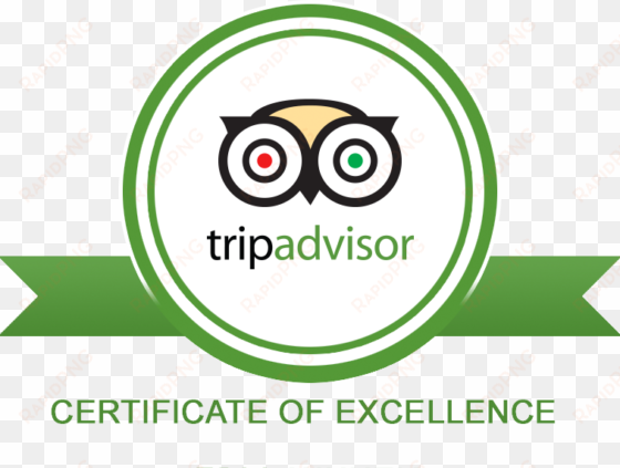 trip advisor - recommended on tripadvisor vector