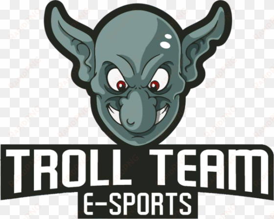 troll team e-sports - logo troll team