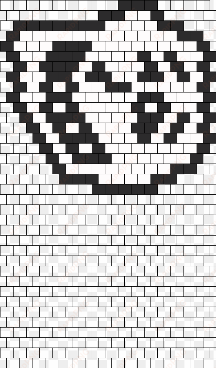 trollface bead pattern - brickwork