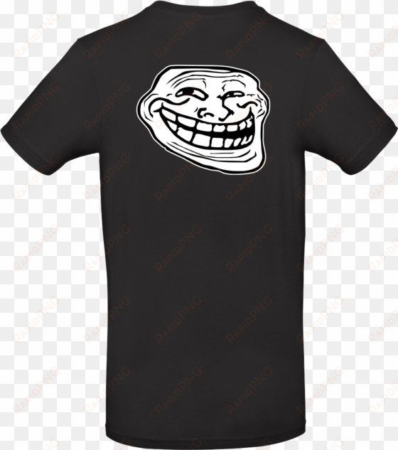 trollface t-shirt b&c exact