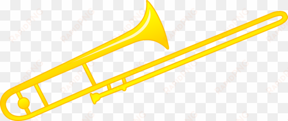 trombone musical instrument - trombone clipart