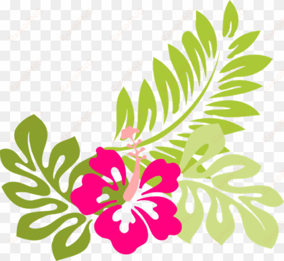 tropical flower clip art flowers clip art hawaiian - tropical flower clipart