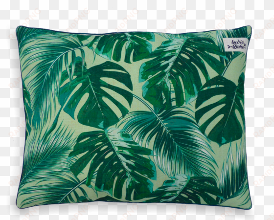 tropical leaves medium bed - bed