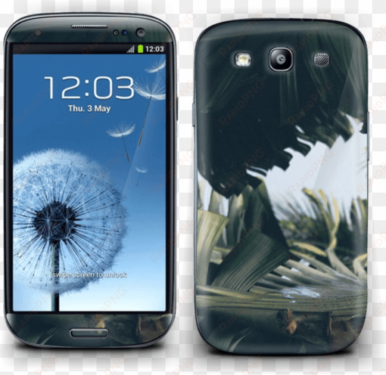 tropical leaves - sim free samsung galaxy s3 i9300 android - unlocked