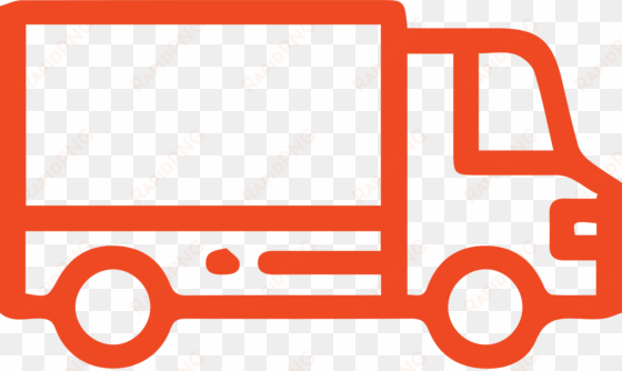 truck icon orange - envio gratuito