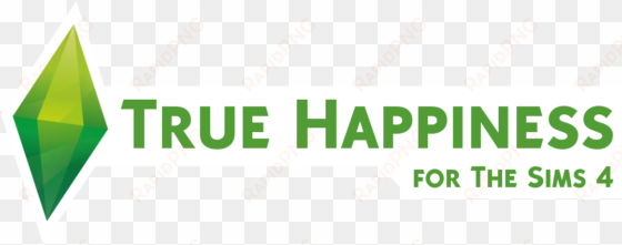 true happiness for the sims - graphic design