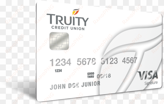 truity credit union's signature rewards card - truity credit union credit card