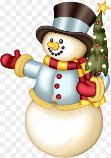 Tuba Christmas - Snowman transparent png image