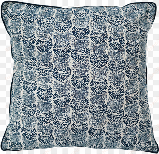 tumbleweed indigo cushion cover, medium - oxfam cushion cover indigo