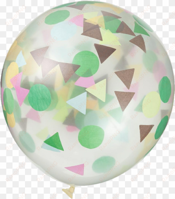 tumblr aesthetic party confetti png tumblr aesthetic - hema 6-pak confetti ballonnen