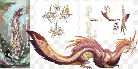 tumblr npelm7jhkk1ruxn67o4 1280 - monster hunter concept art monsters