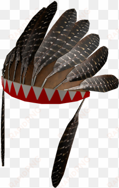 turkey feather headdress - roblox feather hat