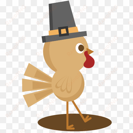 Turkey Svg Cutting File Thanksgiving Svg Cuts Cute - Cute Turkey Png transparent png image