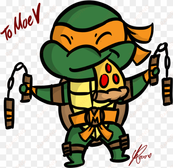 turtle clipart michelangelo - ninja turtles michelangelo drawings