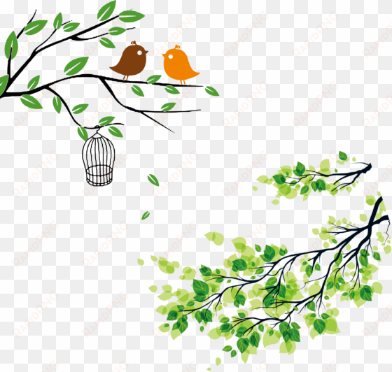 twig vector clipart - animadas imagenes de ramas de arboles