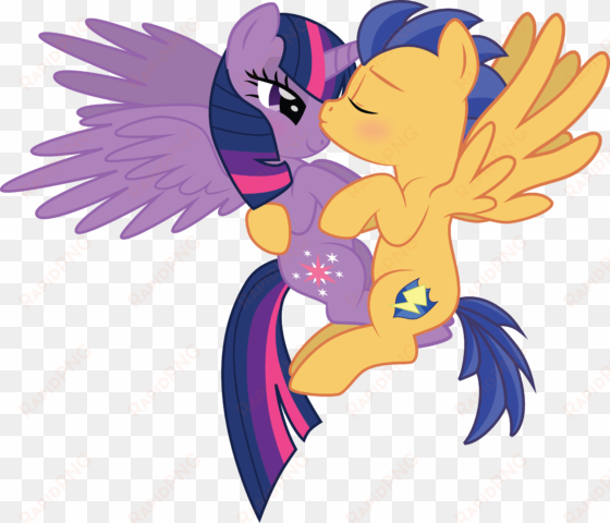 twilight sparkle and flash - flash sentry and twilight sparkle in love