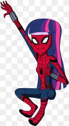 twilight sparkle as spider-man color - spider man twilight sparkle