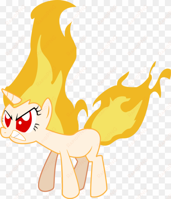 twilight sparkle is on fire - twilight sparkle rapidash