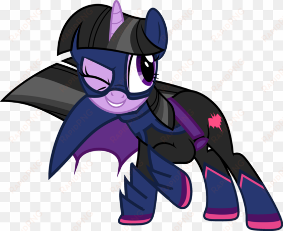 twilight would make the perfect batmare the only problem - twilight sparkle as batman