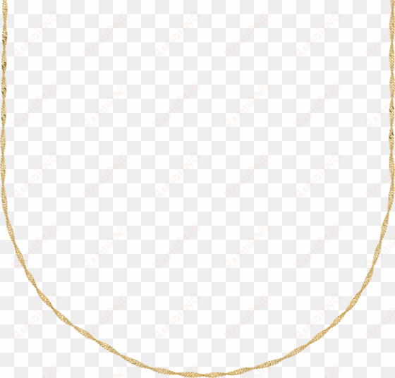 twisted rope chain, 14k yellow gold - necklace