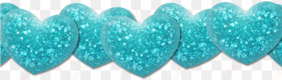 two hearts in accord by tamara ferguson - coeur bleu vert