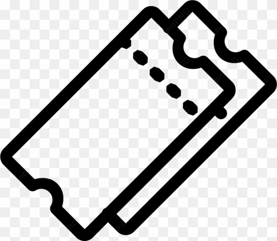 two tickets icon - ticket icon