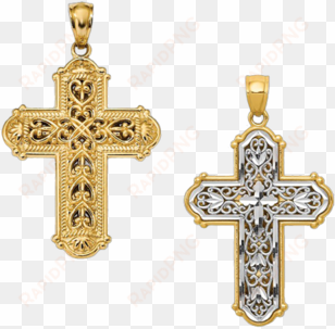 two tone reversible cross - cross