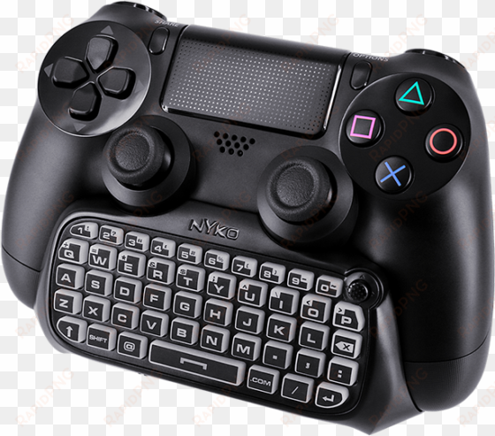 type pad for ps4 - nyko ps4 type pad bluetooth gaming keyboard - black