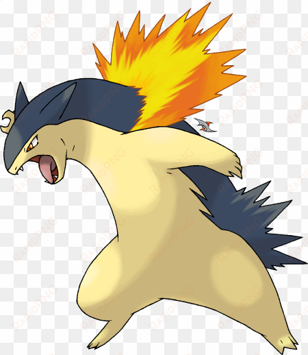 typhlosion, known as the volcano pokémon, is the final - pokemon typhlosion