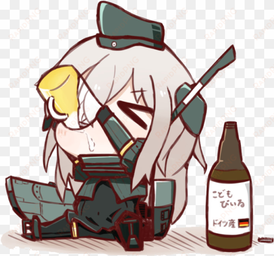 u-511 drinking - german submarine u-511